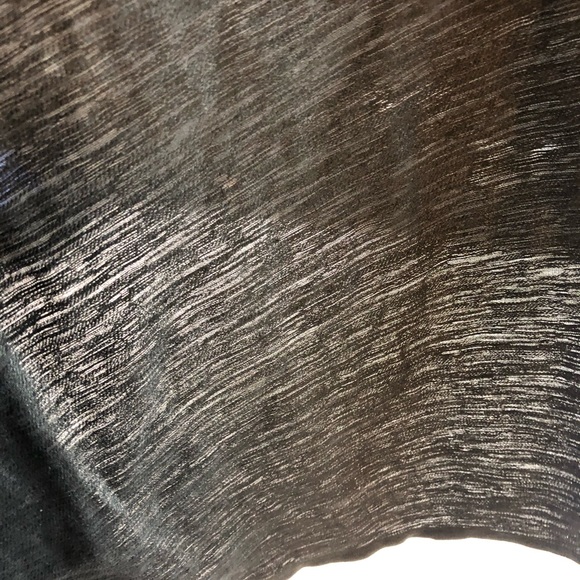 Eileen Fisher Black 100% Linen Tunic Dress Cardigan - Picture 12 of 15